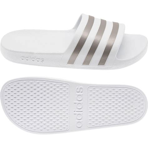 adidas adilette wit goud|Amazon.com .